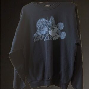 Disney Navy Blue Crewneck Sweater
